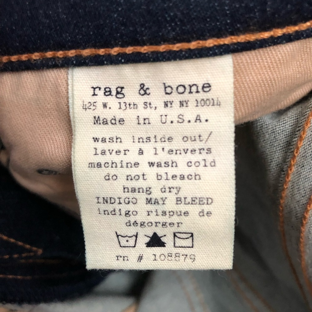 rag & bone High Rise Skinny Jean - Picture 8 of 10